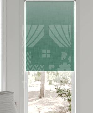 Рулонная штора «Лертонт - 349 - ширина 62 см»