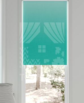 Рулонная штора «Лертонт - 350 - ширина 62 см»