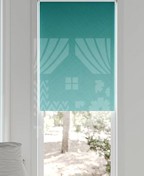 Рулонная штора «Лертонт - 362 - ширина 62 см»