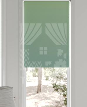 Рулонная штора «Лертонт - 363 - ширина 62 см»