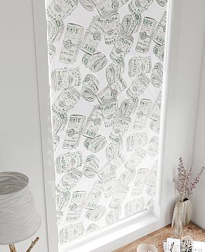 Рулонная штора «Лертонт - 377 - ширина 62 см»