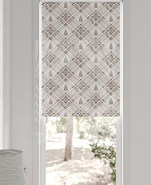 Рулонная штора «Лертонт - 402 - ширина 62 см»