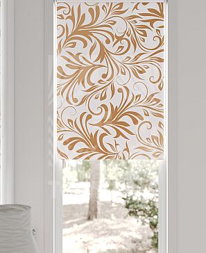 Рулонная штора «Лертонт - 412 - ширина 62 см»