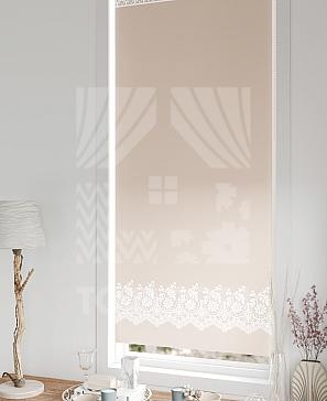 Рулонная штора «Лертонт - 415 - ширина 62 см»