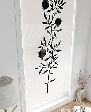 Рулонная штора «Лертонт - 417 - ширина 62 см»