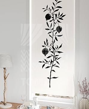 Рулонная штора «Лертонт - 417 - ширина 62 см»