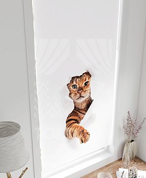 Рулонная штора «Лертонт - 422 - ширина 62 см»