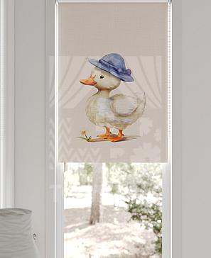 Рулонная штора «Лертонт - 423 - ширина 62 см»