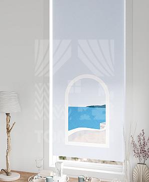 Рулонная штора «Лертонт - 426 - ширина 62 см»