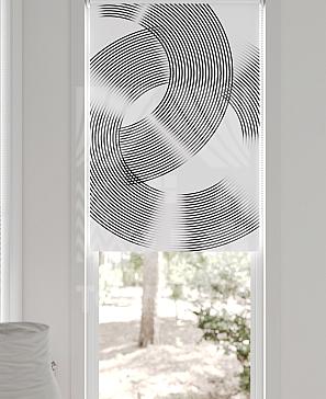 Рулонная штора «Лертонт - 427 - ширина 62 см»