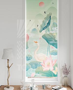 Рулонная штора «Лертонт - 432 - ширина 62 см» | фото 3