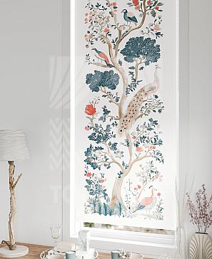 Рулонная штора «Лертонт - 438 - ширина 62 см»