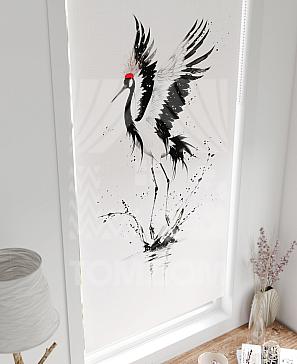 Рулонная штора «Лертонт - 439 - ширина 62 см»