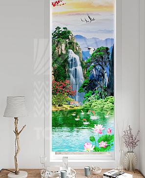 Рулонная штора «Лертонт - 440 - ширина 62 см» | фото 3