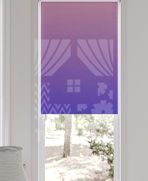 Рулонная штора «Рилварт - 373 - ширина 68 см»