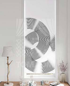 Рулонная штора «Рилварт - 427 - ширина 68 см» | фото 3