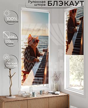 Рулонная штора «Рилварт - 443 - ширина 68 см» | фото