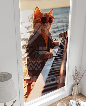 Рулонная штора «Рилварт - 443 - ширина 68 см»