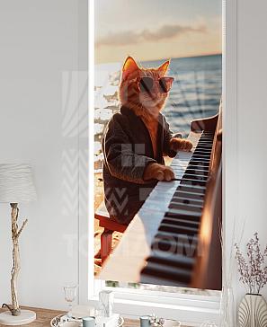 Рулонная штора «Рилварт - 443 - ширина 68 см»