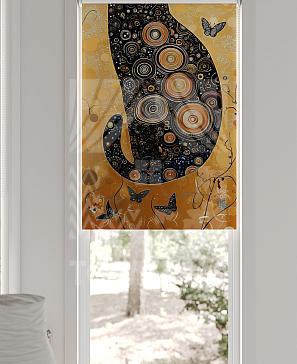 Рулонная штора «Рилварт - 444 - ширина 68 см»