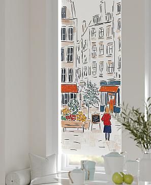 Рулонная штора «Анзара - 452 - ширина 47 см»