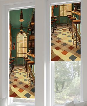 Рулонная штора «Анзара - 454 - ширина 47 см» | фото 3