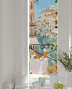 Рулонная штора «Анзара - 463 - ширина 47 см»