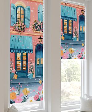 Рулонная штора «Анзара - 465 - ширина 47 см»