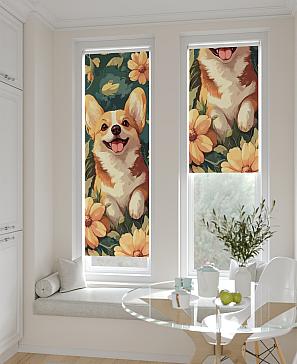 Рулонная штора «Анзара - 467 - ширина 47 см» | фото 2