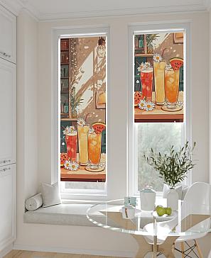 Рулонная штора «Анзара - 468 - ширина 47 см» | фото 2