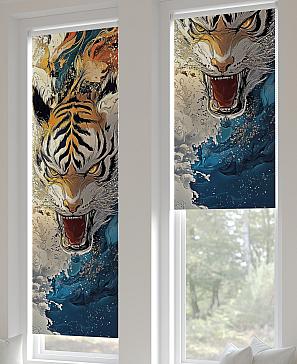 Рулонная штора «Анзара - 469 - ширина 47 см» | фото 3