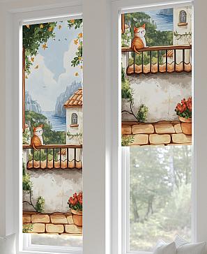 Рулонная штора «Анзара - 471 - ширина 47 см» | фото 3