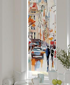 Рулонная штора «Анзара - 472 - ширина 47 см»