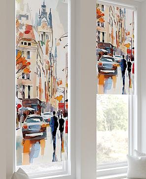 Рулонная штора «Анзара - 472 - ширина 47 см»