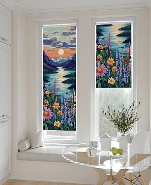 Рулонная штора «Анзара - 473 - ширина 47 см» | фото 2