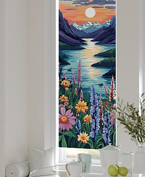 Рулонная штора «Анзара - 473 - ширина 47 см»