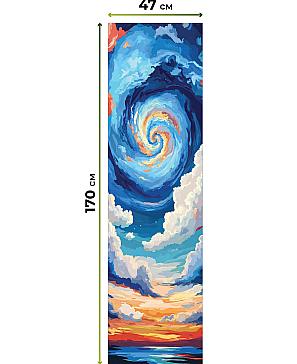 Рулонная штора «Анзара - 474 - ширина 47 см»