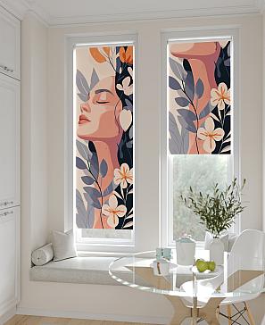 Рулонная штора «Анзара - 476 - ширина 47 см» | фото 2