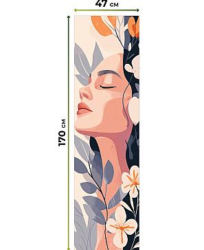 Рулонная штора «Анзара - 476 - ширина 47 см»