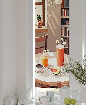 Рулонная штора «Анзара - 480 - ширина 47 см»