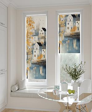 Рулонная штора «Анзара - 481 - ширина 47 см» | фото 2