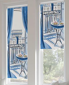 Рулонная штора «Анзара - 486 - ширина 47 см» | фото 3