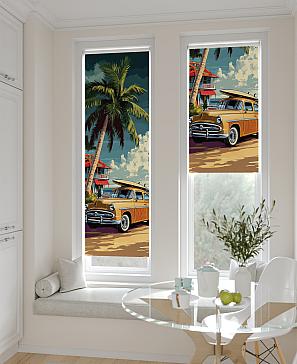 Рулонная штора «Анзара - 494 - ширина 47 см» | фото 2