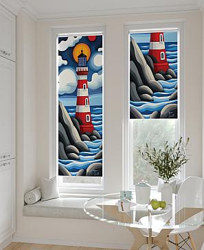 Рулонная штора «Анзара - 495 - ширина 47 см» | фото 2