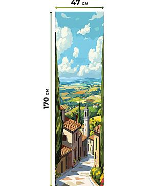 Рулонная штора «Анзара - 499 - ширина 47 см»