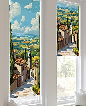 Рулонная штора «Анзара - 499 - ширина 47 см»