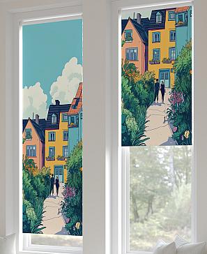 Рулонная штора «Анзара - 505 - ширина 47 см» | фото 3