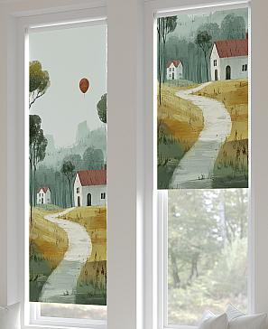 Рулонная штора «Анзара - 506 - ширина 47 см» | фото 3