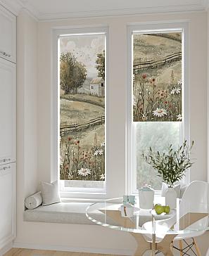 Рулонная штора «Анзара - 508 - ширина 47 см» | фото 2