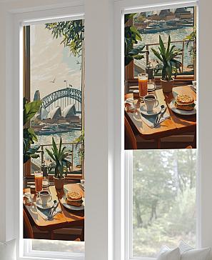 Рулонная штора «Анзара - 509 - ширина 47 см» | фото 3